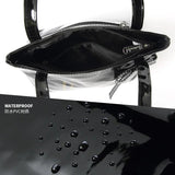 Waterproof Beach Handbag London Shopper Ladies Shoulder PVC Shopping Handbags