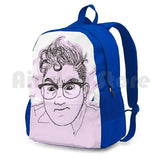 Fren 2 Outdoor Hiking Backpack Riding Climbing Sports Bag Portrait Funny Face