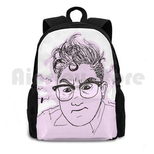 Fren 2 Outdoor Hiking Backpack Riding Climbing Sports Bag Portrait Funny Face
