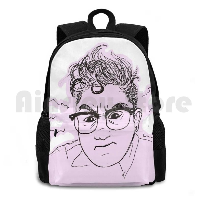 Fren 2 Outdoor Hiking Backpack Riding Climbing Sports Bag Portrait Funny Face