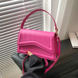 Leather Shoulder Bag for Women Crossbody Winter Tote Lady Purses