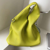 Chic Leather Bucket Shoulder Bag Crossbody Purse