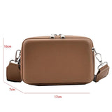 Women's Casual Messenger Leather Bag - Crossbody Tote Satchel