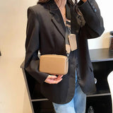 Women's Casual Messenger Leather Bag - Crossbody Tote Satchel