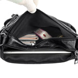 Women Shoulder Bag Pu Leather Crossbody Soft Handbag Purse Zipper Messenger Tote