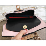 Clear PVC Shoulder Bags Women Jelly Rivets Crossbody Bag