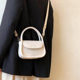 Vintage Pu Leather Shoulder Bag Retro Hand Clutch Purse