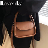 Vintage Pu Leather Shoulder Bag Retro Hand Clutch Purse