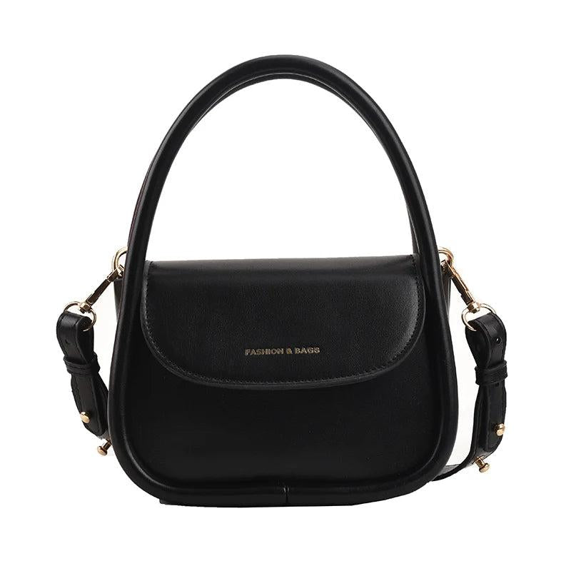 Vintage Pu Leather Shoulder Bag Retro Hand Clutch Purse