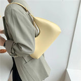 Women's PU Leather Shoulder Bag Travel Tote Hobo