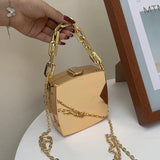 Acrylic Crossbody Bags Chain Shoulder Purse Handbags Box Evening Clutch