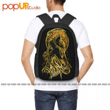 Alissa-Gluz Reaper Key Backpack Large Capacity Beach Bag Gymnast Bag