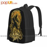 Alissa-Gluz Reaper Key Backpack Large Capacity Beach Bag Gymnast Bag