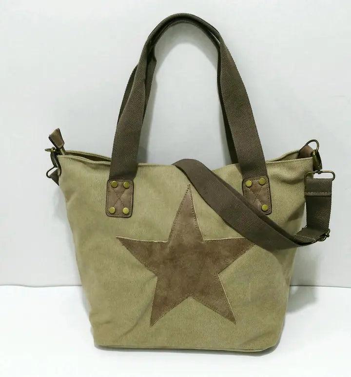 Big Star Vintage Canvas Shoulder Bag