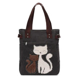 Cat Tote Bag Casual Shoulder Bags Women Handbags