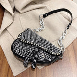 Vintage Style Leather Crossbody Bag
