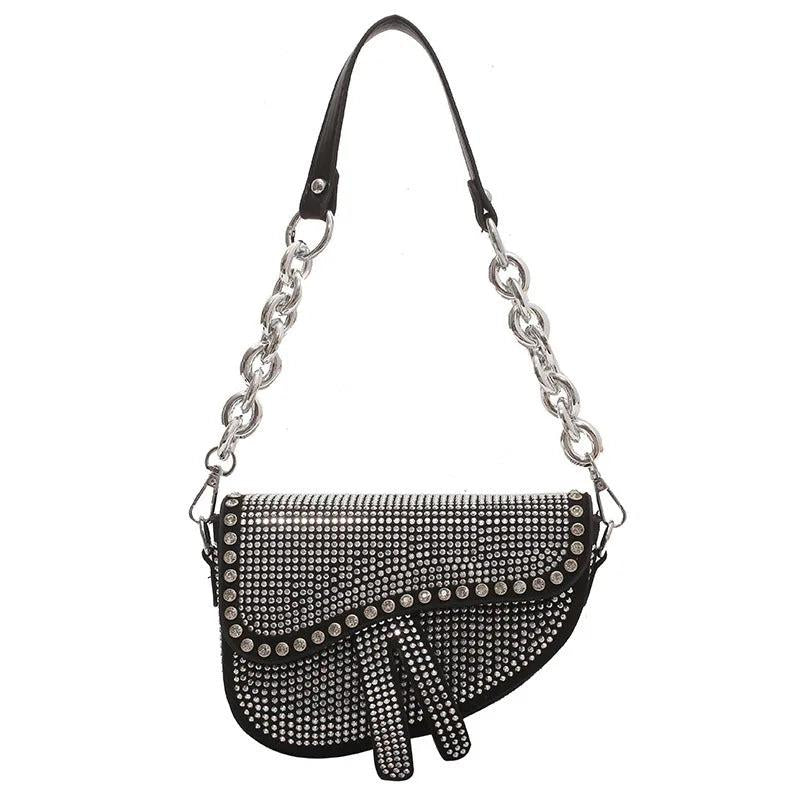 Vintage Style Leather Crossbody Bag