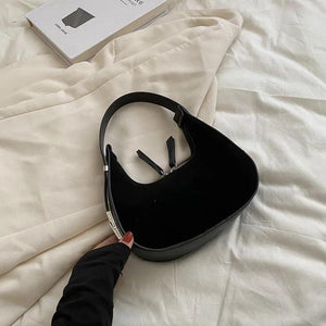 Stylish Frosted Fabric Shoulder Bag for Women