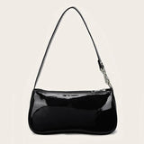Pink Leather Handbag Beige Shoulder Bag Side Bag