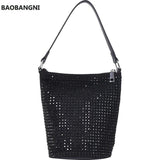 Diamonds Tote Bag Women's Handbag Bucket Shoulder Crossbody Bag