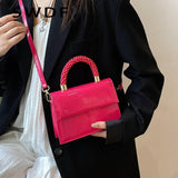 Patent Leather Shoulder Bags Prom Clutch Purple Orange Handbags