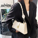 Crocodile Leather Crossbody Bag Orange Green Shoulder Tote