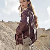 Mini Pu Leather Cross Body Bag Women Shoulder Bags