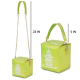 Chinese Takeout Box Purse Crossbody Bag for Women