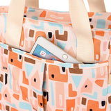 Alpaca & Cacti Print Shoulder Bag