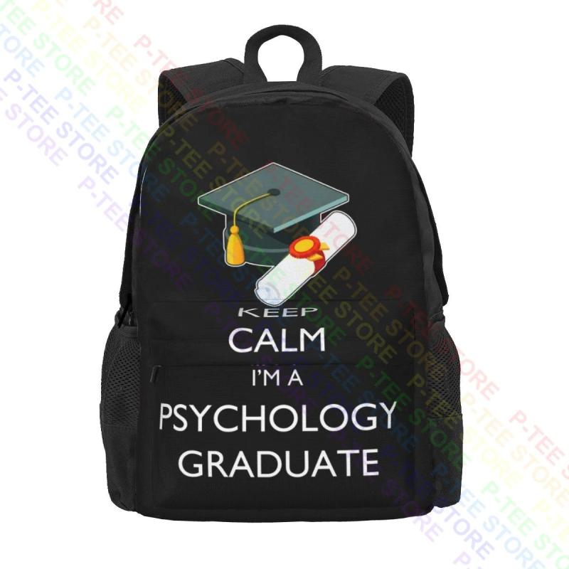 Psychology Idea University Psychologist Science Large Capacity Backpack
