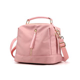 Small Retro Shoulder Bag Waterproof Nylon Crossbody Purse