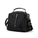 Small Retro Shoulder Bag Waterproof Nylon Crossbody Purse