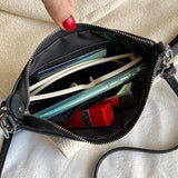 Leather Crossbody Clutch Purse for Women