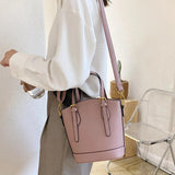 Crossbody Bag for Women Handbags PU Leather Bucket Bag