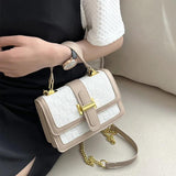 Women PU Leather Crossbody Bag INS Style Shoulder Bag Messenger Tote Bags