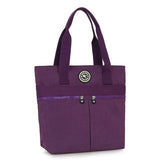 Waterproof Nylon Bag Large Capacity Women Shopping Bag Casual Ladies