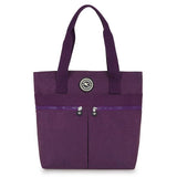 Waterproof Nylon Bag Large Capacity Women Shopping Bag Casual Ladies