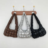 Underarm Shoulder Protable Bag Wallet Solid Handbag