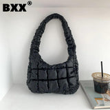 Underarm Shoulder Protable Bag Wallet Solid Handbag