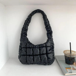 Underarm Shoulder Protable Bag Wallet Solid Handbag