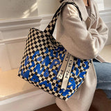 Canvas Tote Bag For Ladies Orange Large Women Handbags