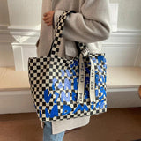 Canvas Tote Bag For Ladies Orange Large Women Handbags