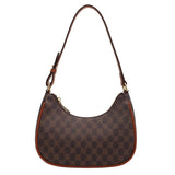 Vintage PU Leather Underarm Bag for Women Handbags