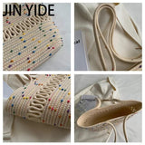 Beach Basket Summer Bag Fashion Beach Bags Large Rattan Shoulder Bags