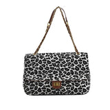 Canvas Crossbody Bag Vintage Tote Chain Shoulder Messenger Bag