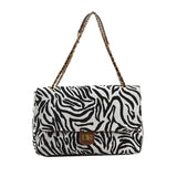 Canvas Crossbody Bag Vintage Tote Chain Shoulder Messenger Bag