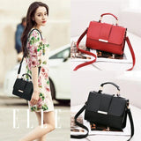 Summer PU Leather Shoulder Bag Small Flap Crossbody Bags