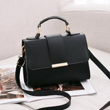 Summer PU Leather Shoulder Bag Small Flap Crossbody Bags