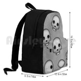 Skull Pattern Outdoor Hiking Backpack Riding Climbing Sports Bag