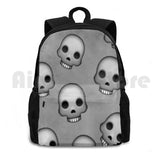 Skull Pattern Outdoor Hiking Backpack Riding Climbing Sports Bag